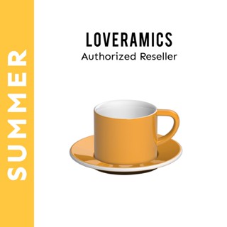 LOVERAMICS ชุดแก้วกาแฟเซรามิค รุ่น Bond Set 150 Ml (Cup &amp; Saucer)