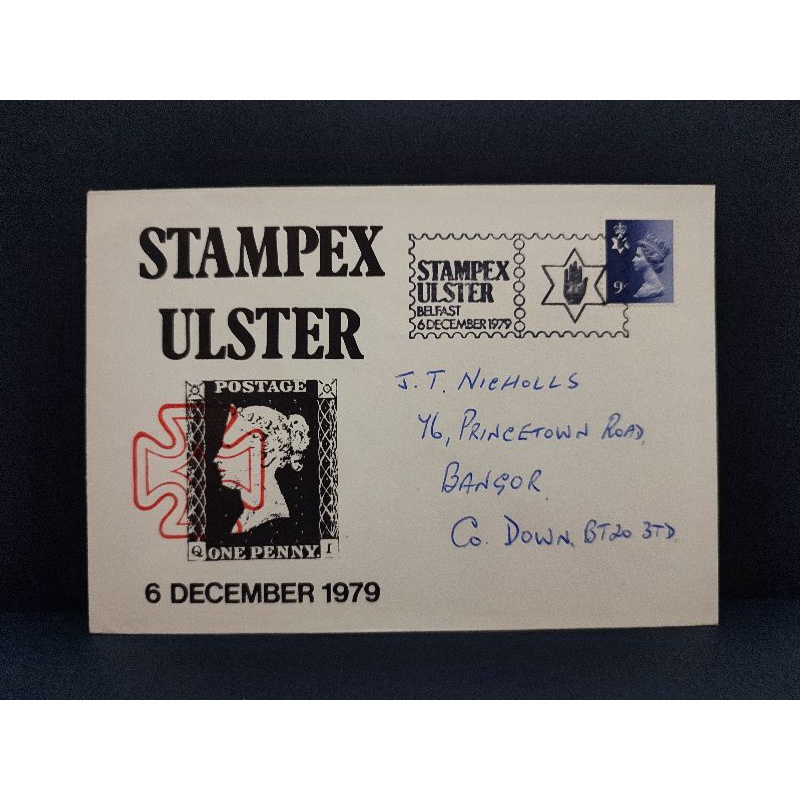 FDC Stampex Ulster Belfast 6 ธันวาคม 1979