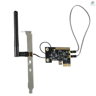 Vchoth eWeLink Mini PCI-e เดสก์ท็อป PC รีโมทคอนโทรลสวิทช์การ์ด WiFi ไร้สายสมาร์ทสวิทช์รีเลย์โมดูลรีสตาร์ทสวิทช์ไร้สายเปิด / ปิดคอมพิวเตอร์บูตการ์ด