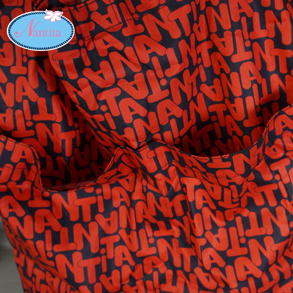 Nantita ShoppingBags  ถุงผ้าพับเก็บได้ BC013