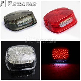 PA Motorcylce LED ไฟท้ายไฟท้ายสำหรับ Harley Road King Electra Glide FLST FXST FXDX XL 1200 883 1991-2010เบรคหยุดโคมไฟ