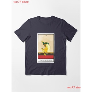 New Stella Tarot Card Spiritfarer Essential T-Shirt เสื้อยืด ดพิมพ์ลาย ดผ้าเด้ง คอกลม cotton แฟชั่น discount Unisex