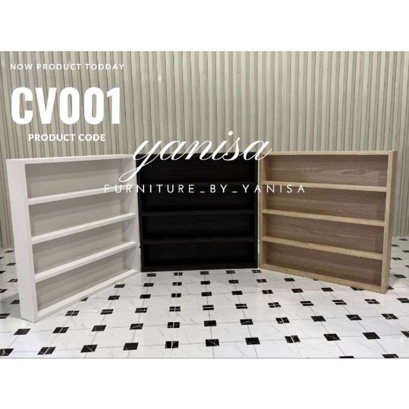 ชั้นวางเอนกประสงค์ชั้นสีทาเล็บ CV001