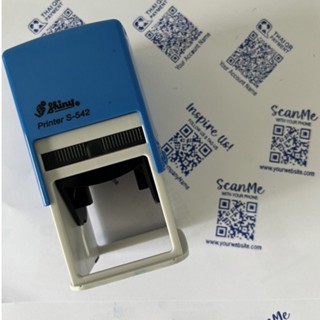 QR Code Stamp, Social Media Stamp, Instagram Stamp, Business Stamp