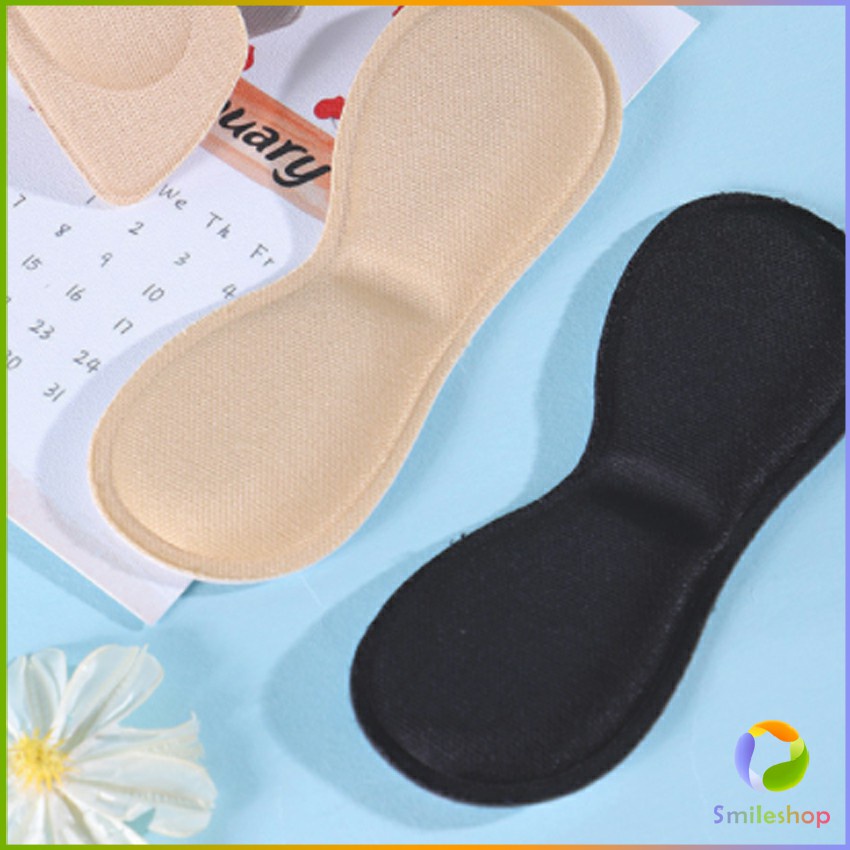 Smileshop แผ่นกันกัด  แผ่นกันรองเท้ากัด เนื้อนิ่ม ช่วยแก้รองเท้าหลวม 1 แพค ต่อ คู่  Sponge heel pad