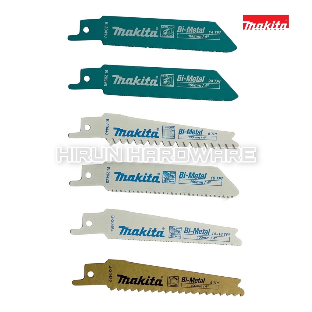 ใบเลื่อยชัก ใบเลื่อย 100mm ตัดเหล็กตัดไม้ Makita B-20395 B-20410 B-20426 B-20454 B-20432 B-20448 (รา