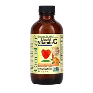 ChildLife, Essentials Liquid Vitamin C Natural Oral 4 fl oz (118.5 ml)