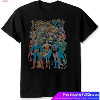 Tee SKTT1 เสื้อยืดยอดนิยม DC Comics Mens Dc Characters Original Universe T-Shirt Sports T-shirt