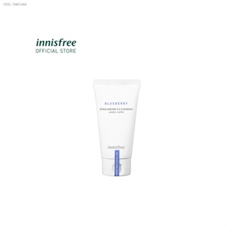 🔥ส่งไวจากไทย🔥innisfree Blueberry Rebalancing 5.5 Cleanser(100ml) อินนิสฟรี โฟมล้างหน้า บลูเบอร์รี่