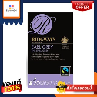 Ridgways Earl Grey Tea (6x20) 40g  ริดจ์เวย์ชาดำเอิร์ลเกรย์ (6x20) 40g