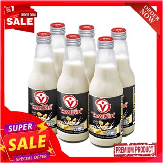 ไวตามิลค์ดับเบิ้ลแบล็คสูตรงาดำ 300มล.x6VITAMILK DOUBLE BLACK-BLACK SESAME 300X6