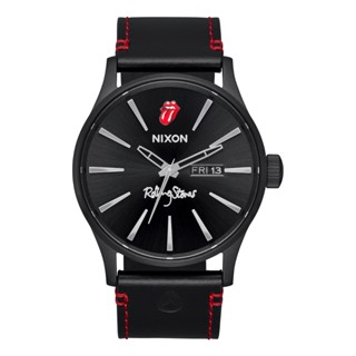 Nixon Rolling Stones Sentry Leather All Black (NXA1354001-00)