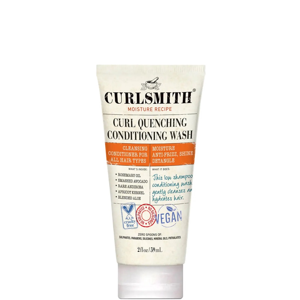 พร้อมส่ง ของแท้ Curlsmith Curl Quenching Conditioning Wash/Essential Moisture Cleanser (59ml/355ml)