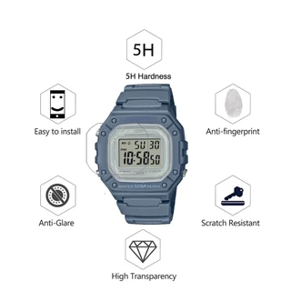 Yifilm ฟิล์มกันรอย PET กันระเบิด สําหรับสมาร์ทวอทช์ Casio Watch W-218h F-108 AE1200 1000 1300 3 ชิ้น