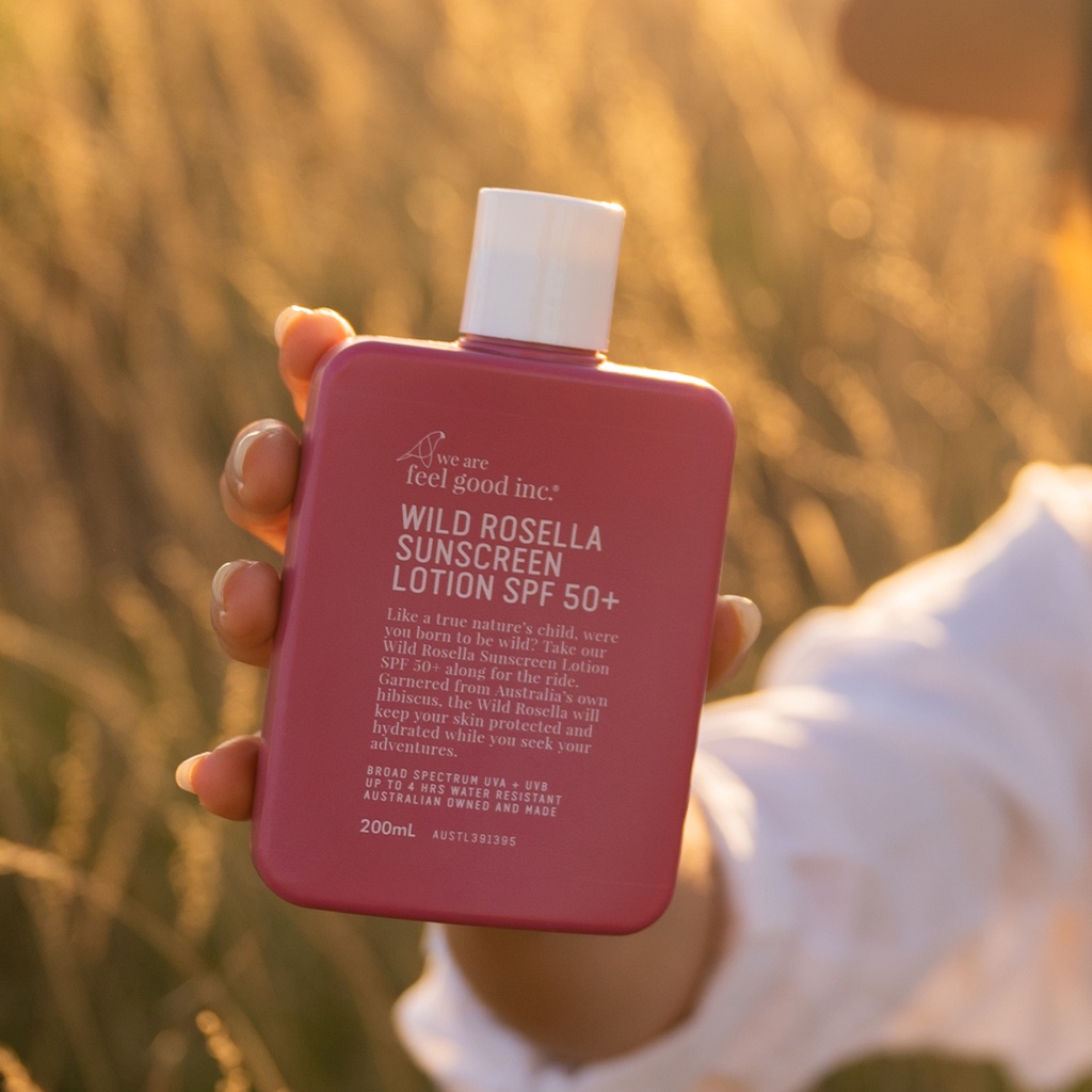 We Are Feel Good Inc. Wild Rosella Sunscreen Lotion SPF 50 ไวด์ โรเซล ...