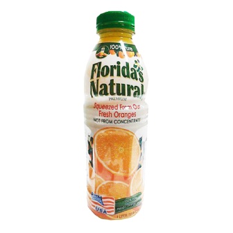 100percent Pure Orange Juice Florida's Natural 1L.