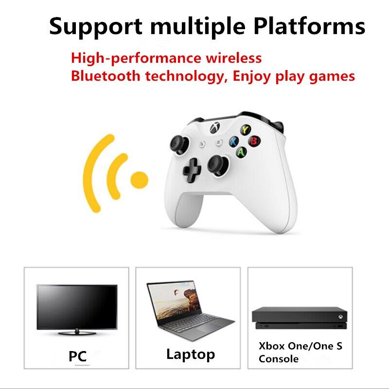 เกมแพด XBOX ONE S Gaming สำหรับ Xbox One S Wireless Joystick Remote Controller Jogos Mando Console ประสิทธิภาพสูงสำหรับ