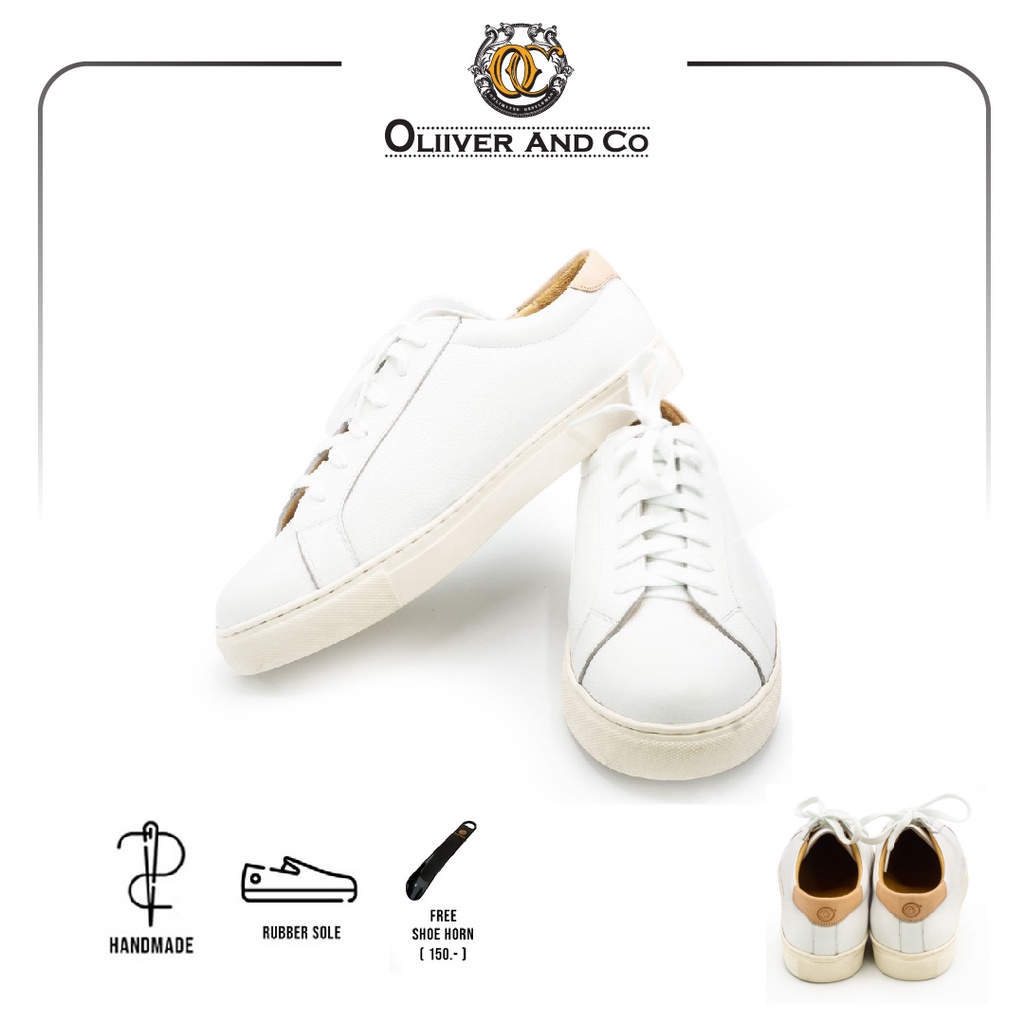 Oliver & Co. OC 014 - Tassel Classic / Leather Sneaker (White)