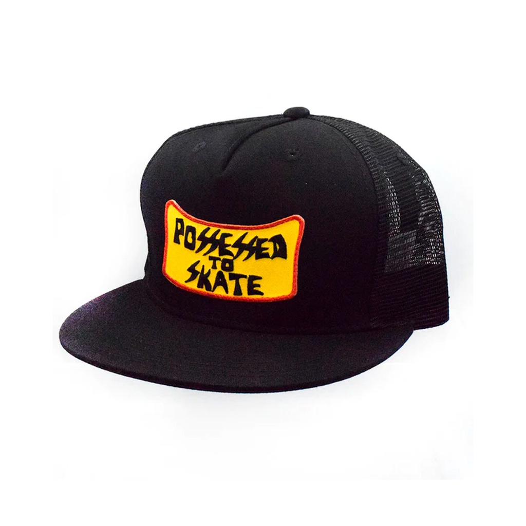 หมวก Suicidal Skates Possessed to Skate Patch Mesh Hat- Black