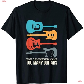 You Can Never Have Too Many Guitars T-Shirt เสื้อยืด ดพิมพ์ลาย เสื้อยืดผ้าฝ้าย คอกลม cotton แฟชั่น sale Unisex