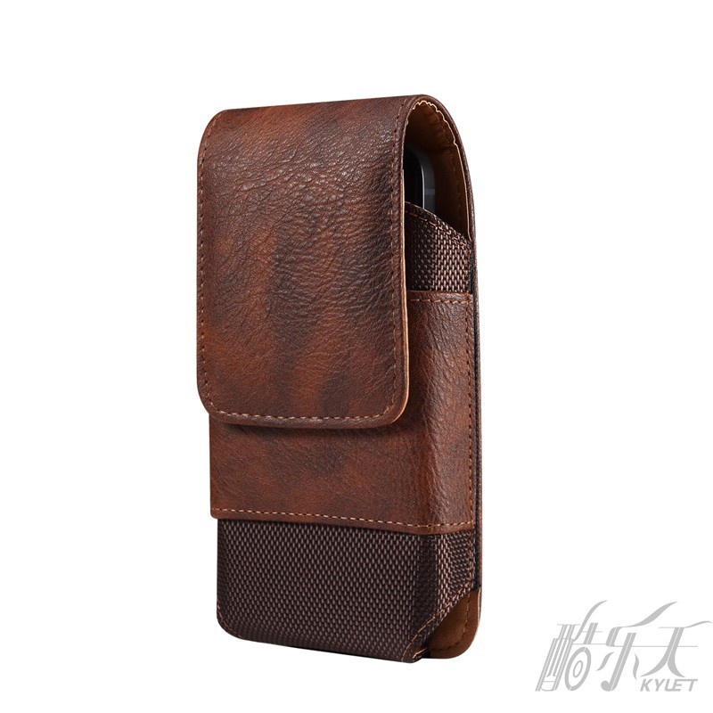 ใหม่รุ่นแนวตั้งระดับไฮเอนด์ไนลอน Oxford ผ้าโทรศัพท์เอวกระเป๋า