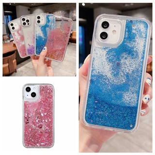 เคสโทรศัพท์มือถือใส แบบนิ่ม ลายกากเพชร มีทรายไหล กันกระแทก สําหรับ Xiaomi 12 Pro Mi 11T Pro 11 Lite 10T Pro 10T Lite Redmi Note 11S