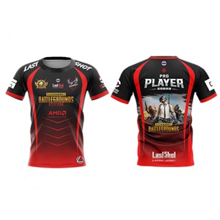 เสื้อกีฬา E-Sport No.5 FREEFIRE PUBG ROV