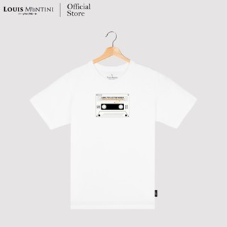 Louis Montini เสื้อยืด Unisex T-Shirt ผ้าคอตตอน 100% Super soft (Memories) LMTM07