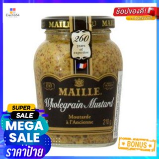 Maille Whole Grain Mustard 210g เมลเล่โฮลเกรนมัสตาร์ด 210 กรัม