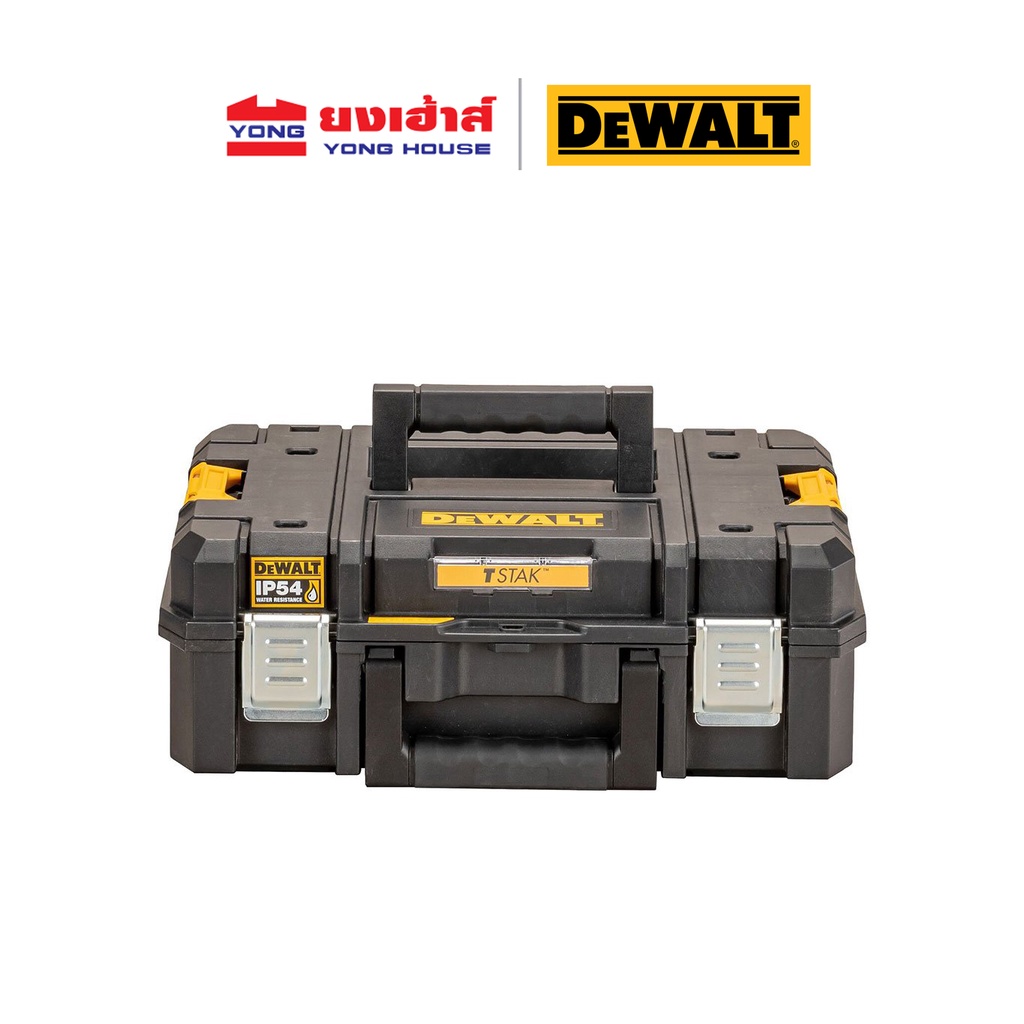 DEWALT กล่องเครื่องมือ 24 ลิตร รุ่น DWST83345-1 TSTAK SIZE มาตรฐาน DWST83345
