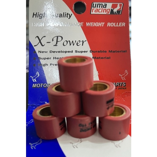 UMA RACING Pulley Roller VS125 17X12 EGO EGOS NOUVO 16X13