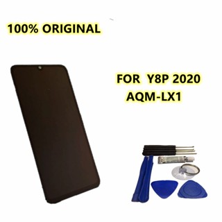 Original OLED For HUAWEI Y8P 2020 Lcd Display Touch Screen Digitizer Assembly Replacement With HUAWEI DISPLAY AQM-Lx1 y8