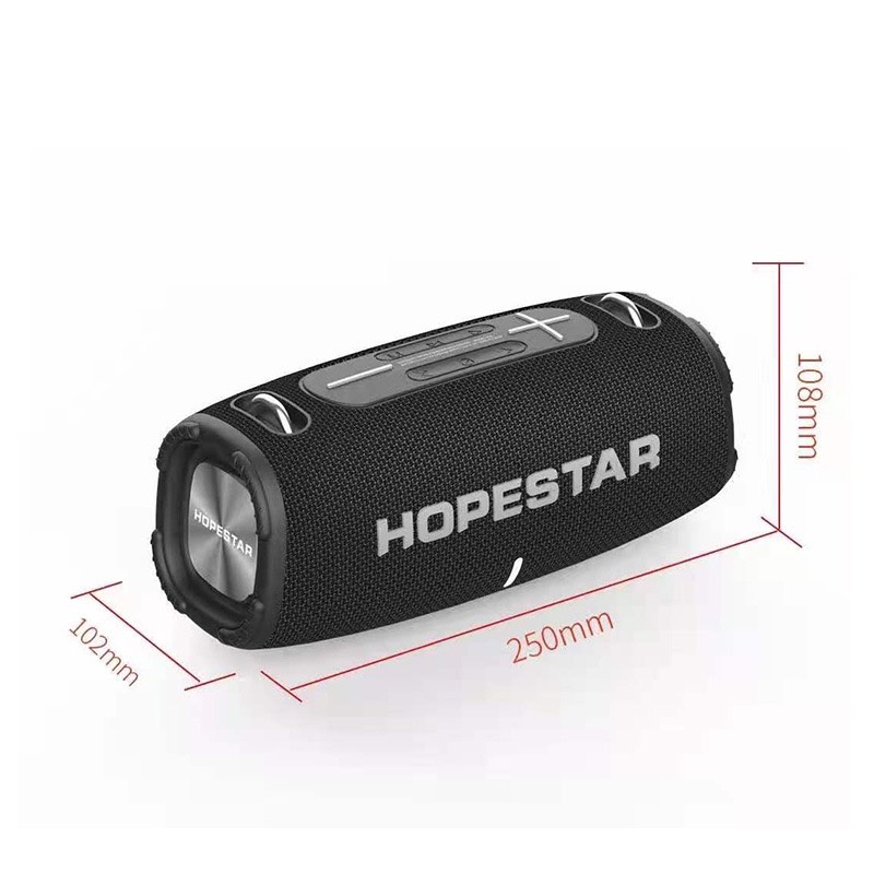 SY Hopestar H50 Super Bass ลำโพงบลูทูธ เสียงดังกระหึ่ม เชื่อมต่อไกล 10 เมตร พกพาสะดวกมีสายสะพาย
