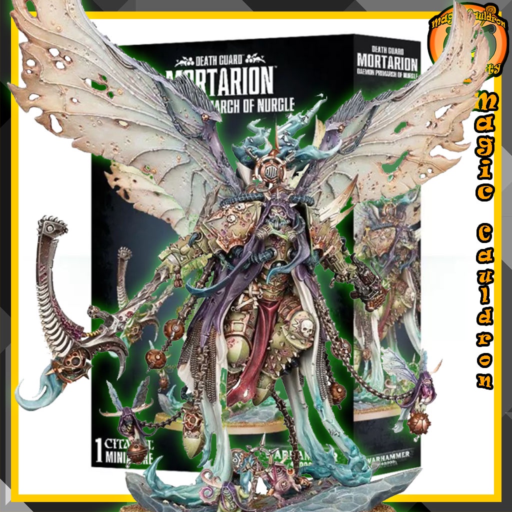 Death Guard Mortarion Daemon Primarch Of Nurgle Warhammer 40000