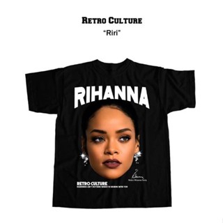 เสื้อคนอ้วน - เสื้อยืดสําหรับผู้ชาย▥K." Riri" เสื้อยืดย้อนยุควัฒนธรรม (สีดํา)/ เสื้อผ้า /เสื้อยืด U