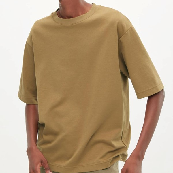UNIQLO ของแท้ เสื้อยืด AIRism คอตตอน คอกลม แขนสั้น ทรงหลวม Uniqlo U / Uniqlo U AIRism Cotton Crew Neck Oversize #4