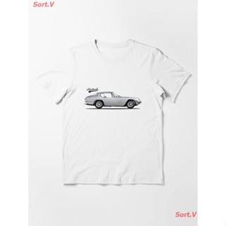 เสื้อยืดวินเทจ โลโก้ The Maserati Mistral 1969 Essential T-Shirt เสื้อยืดพิมพ์ลาย เสื้อยืดโลโก้รถ