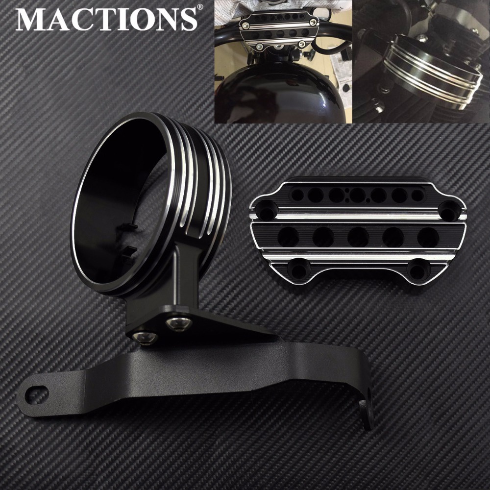 Motorcycle Instrument Bracket Speedometer Bracket Housing Side Mount