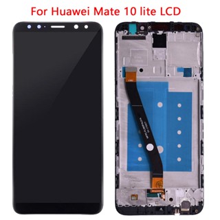 NEW Nova 2i Display For Huawei Mate 10 lite LCD Display With Frame Assembly For Huawei G10 Plus LCD RNE-L21 Touch Screen