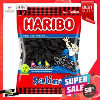 Haribo Salino Jelly 200g ฮาริโบ้ ลูกอมชะเอมเทศเคี้ยวหนึบ 200 ก.