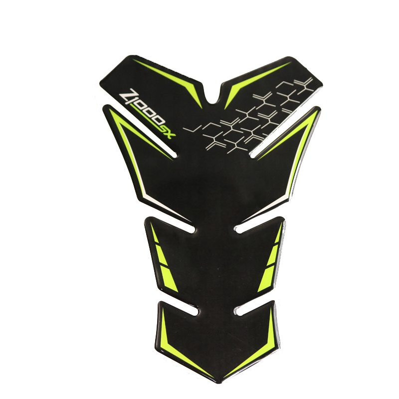3D Carbon Fiber Motorcycle Fuel Tank Pad Cover Protector Decal Stickers For Kawasaki Z1000 Z 1000 Z1