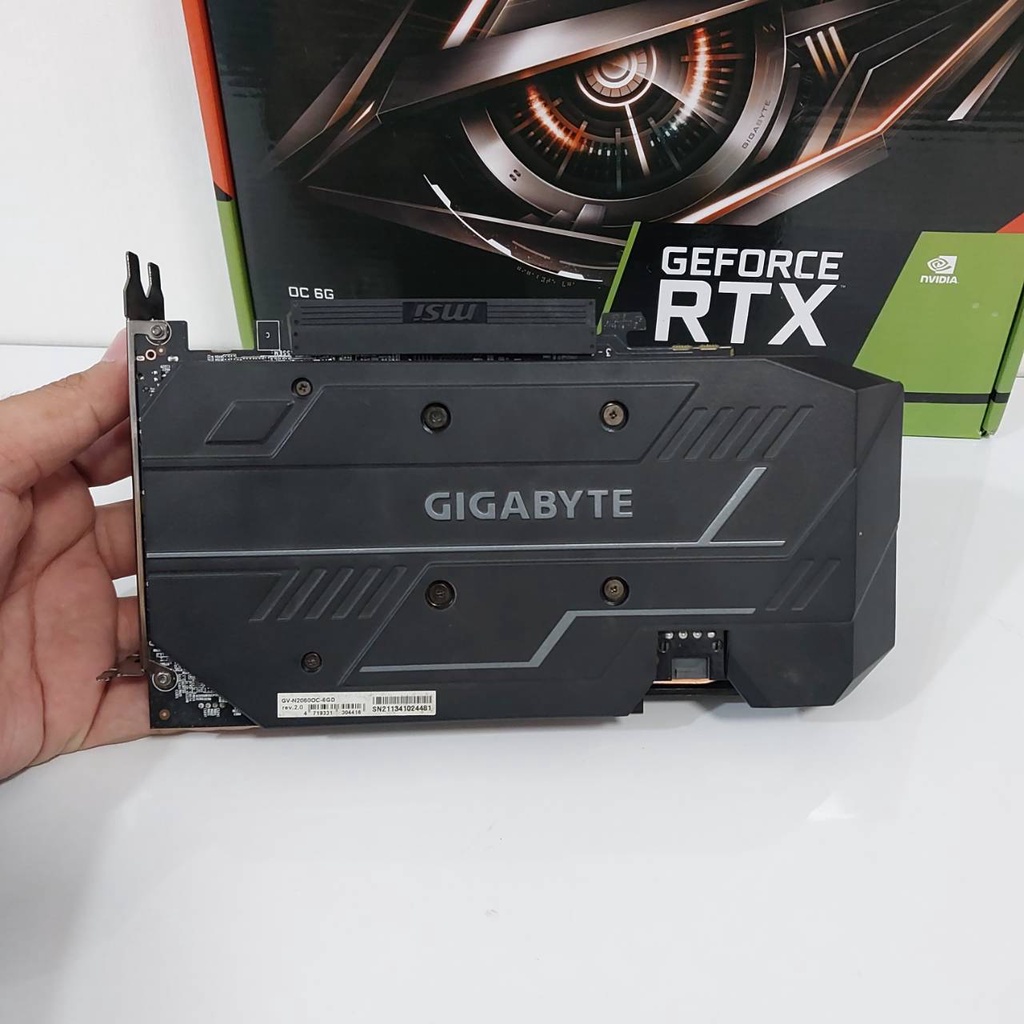 [สินค้ามือสอง] VGA (การ์ดแสดงผล) GIGABYTE GEFORCE RTX 2060 OC 6GB GDDR6 #2