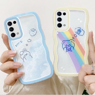 เคส OPPO Reno5 5G เคส OPPO Reno 5 5G tpu รวมทุกอย่าง เลนส์ ซิลิโคนเหลว เคสป้องกัน น่ารัก กันตก