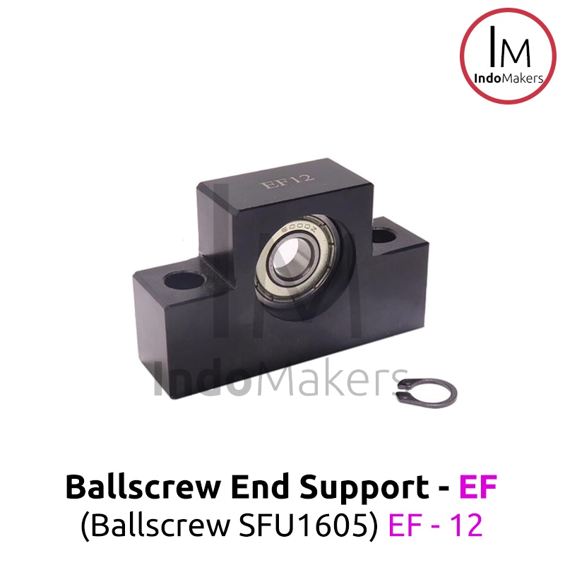 EF12 / EF 12 Ballscrew SFU1605 / SFU 1605 End Support