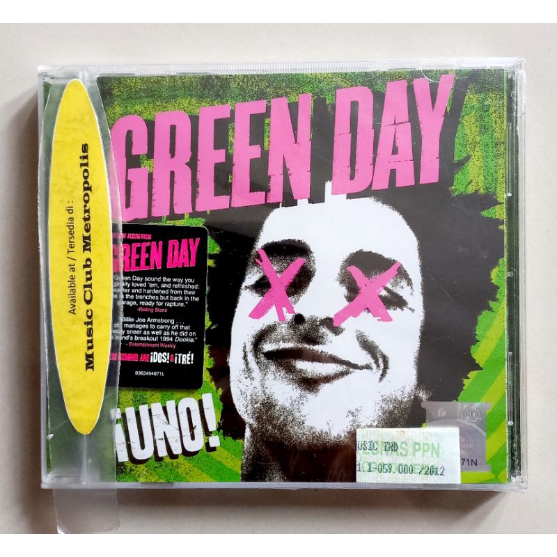 ซีดี GREENDAY - UNO IMPORTED