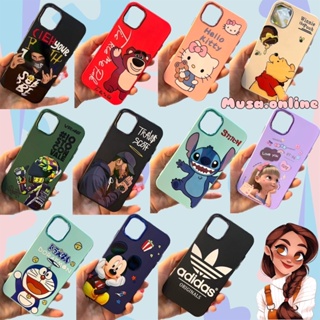 🥝🍎 Oppo A31 A53 A74(5g) 🌈 พร้อมส่งค่ะ New case กำมะหยี่ขอบโครเมี่ยม ลายการ์ตูนน่ารัก 🥐🌈