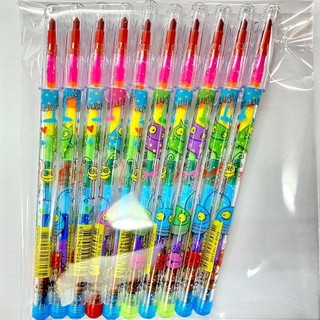 ดินสอสีเปลี่ยนไส้ Pronto 11 สี แพ็ค 10 ด้าม colourpencil สีเปลี่ยนไส้