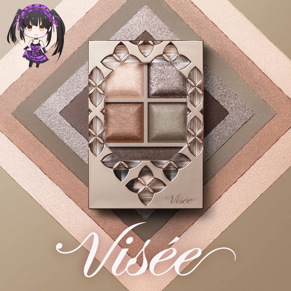Visee Riche Panorama Design Eye Palette Eye Shadow 5.5g【Direct from Japan】