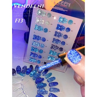 [[พรีออเด้อร์]] 🚀 🔵F13 VENDEENI 🧸แฟลช โทนฟ้า 💙💎 𝟏𝟓 𝐜𝐨𝐥𝐨𝐫 𝟏𝟓 𝐦𝐥.