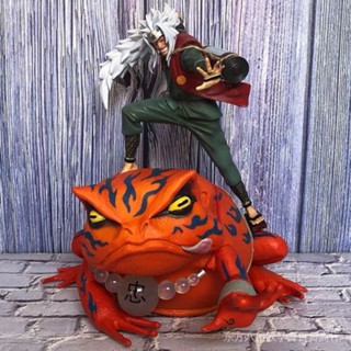 [ลดราคาทั้งร้าน] ตุ๊กตาฟิกเกอร์ Naruto Sanninja Jiraiya Toad Fumita Riding Transformed To a Boxed สําหรับตกแต่ง ส่งเกิน 199 [ไม่รวมค่าจัดส่ง]